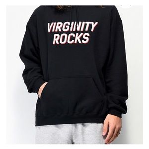 Virginity Rocks Hoodie